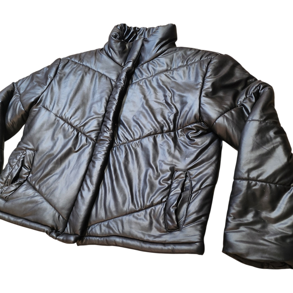 Black Puffer Jacket Steve Madden Designer Jacket Very Warm Great Condition